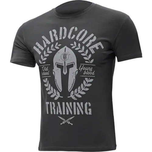 Футболка HARDCORE TRAINING, размер L, серый