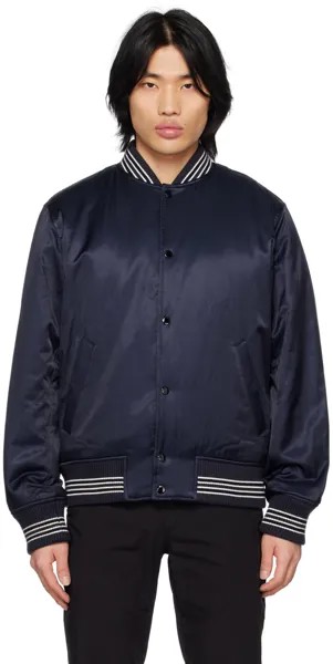 Темно-синий бомбер Dugout rag & bone