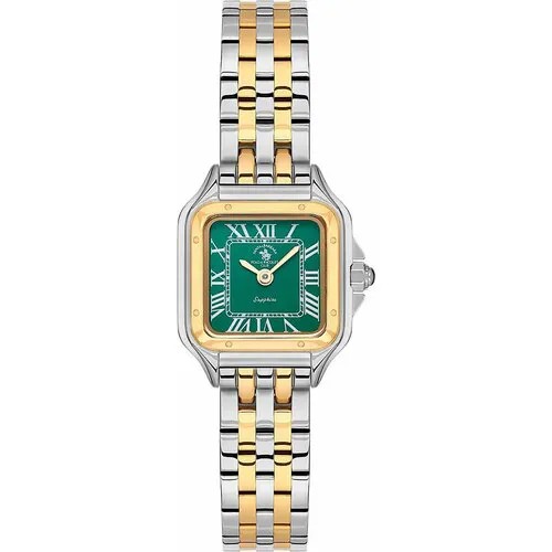 Наручные часы SANTA BARBARA POLO & RACQUET CLUB Luxury, серебряный, золотой