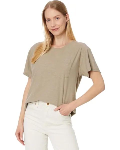 Футболка Lilla P Short Sleeve Pocket, цвет Driftwood