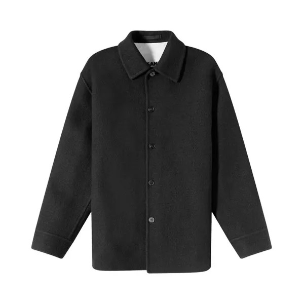 Куртка Jil Sander Button Up Shirt Jacket, черный