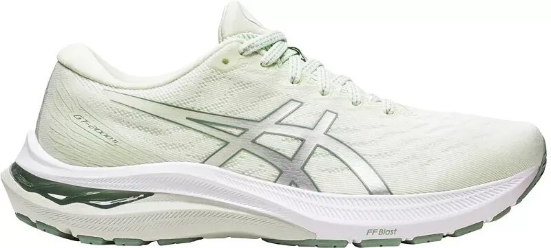 Женские кроссовки Asics GT-2000 11, зеленый/серебристый