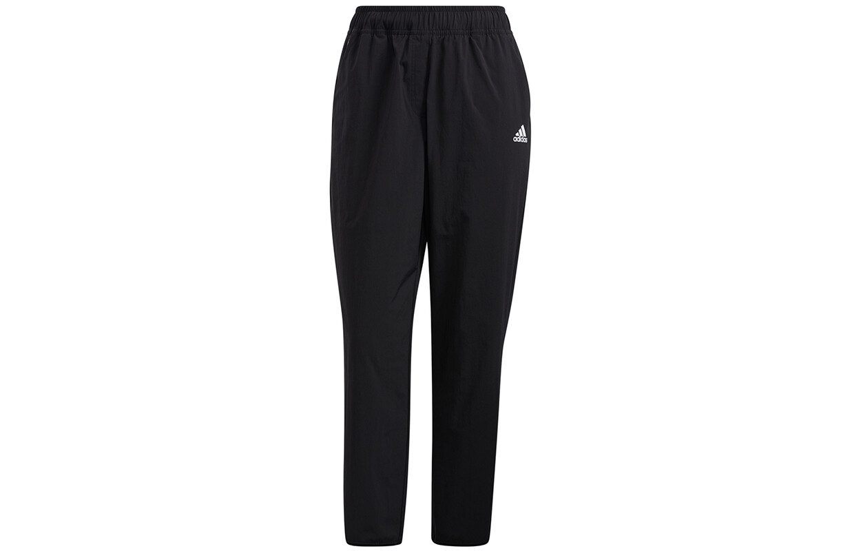 Трикотажные спортивные штаны женские черные Adidas