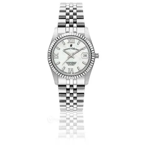 Наручные часы Jacques du Manoir Часы женские Jacques du Manoir JWL01301, серебряный