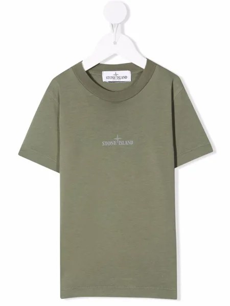Stone Island Junior футболка с логотипом
