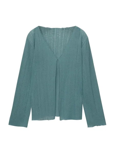 Свитер Pull&Bear, цвет Petrol