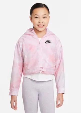Ветровка для девочек Nike Sportswear Windrunner, размер 146-156