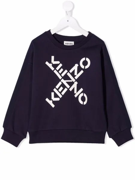Kenzo Kids толстовка с логотипом