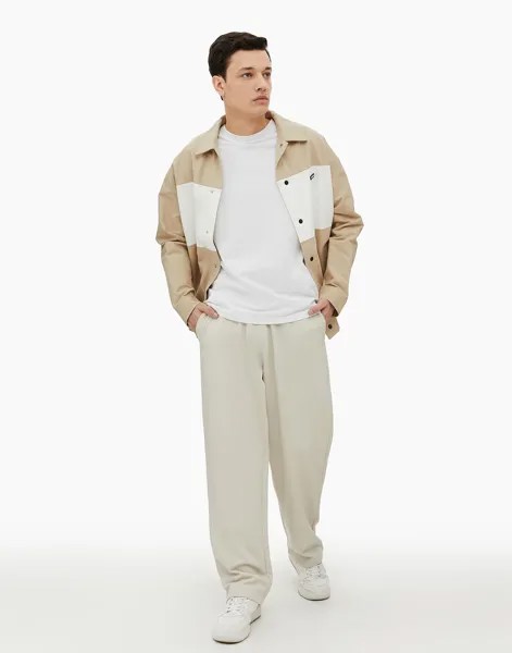 Спортивные брюки мужские Gloria Jeans BAC011395 бежевые S/182