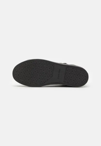 Высокие кеды Lace Up Zip Calvin Klein, черный