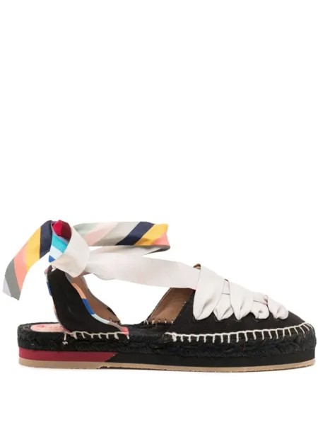 Эспадрильи на шнуровке Paul Smith, черный