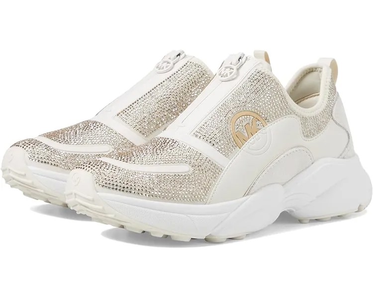 Кроссовки MICHAEL Michael Kors Sami Zip Trainer, цвет Cream