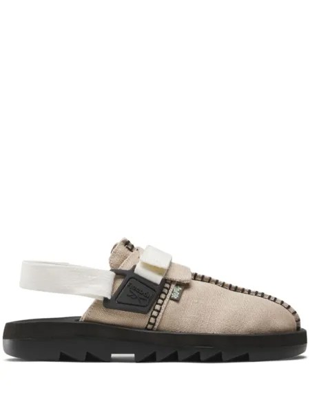 Reebok Beatnik slingback slides, нейтральный цвет
