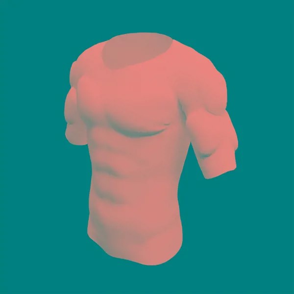 Формирующая невидимая футболка для мышц груди Мужская мягкая защитная Мужская поддельная подкладка для увеличения груди губка ABS