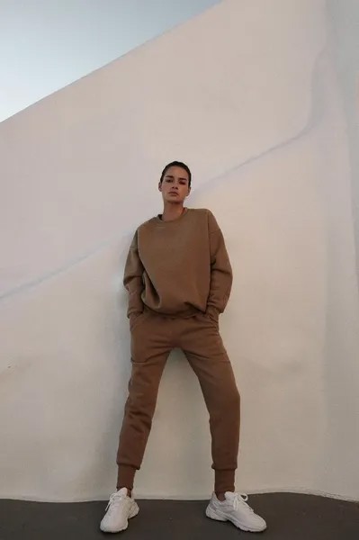 МУУВ. Спортивные брюки SOFT TOUCH Muuv., коричневый