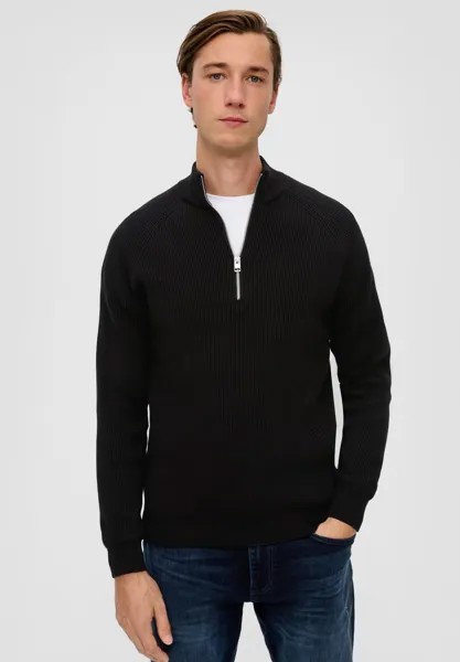 Вязаный свитер s.Oliver, цвет schwarz