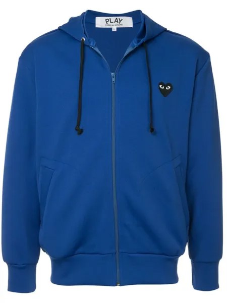 Худи с логотипом Comme Des Garçons Play, синий