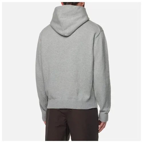 Мужской свитер thisisneverthat Arch-Logo Knit Hoodie серый, Размер M
