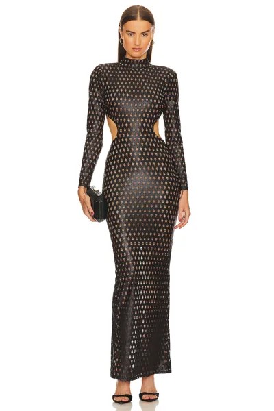 Платье Michael Costello x REVOLVE Ravi Gown, черный
