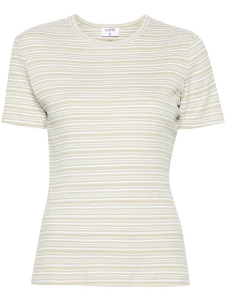 Футболка в полоску Filippa K, желтый