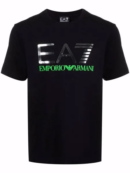 Ea7 Emporio Armani футболка с логотипом