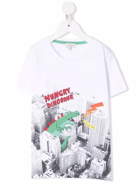 Paul Smith Junior футболка с принтом
