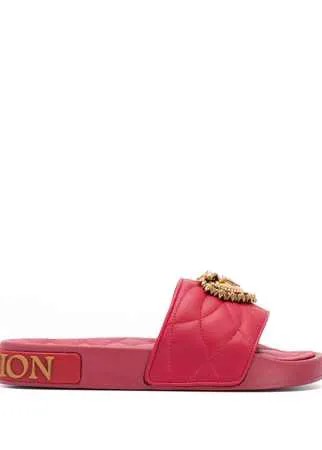 Dolce & Gabbana декорированные шлепанцы