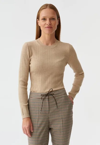 Вязаный свитер ANCA TATUUM, цвет beige