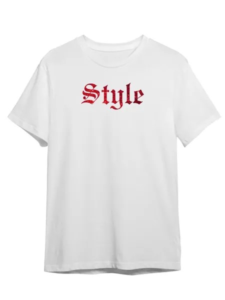 Футболка унисекс Каждому Своё Style/Стиль/Готика STGO8GR белая 3XL