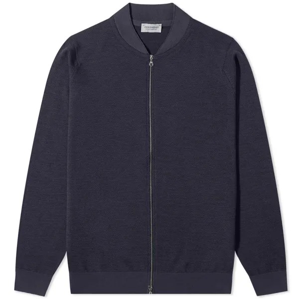 16 Singular вязаный бомбер John Smedley
