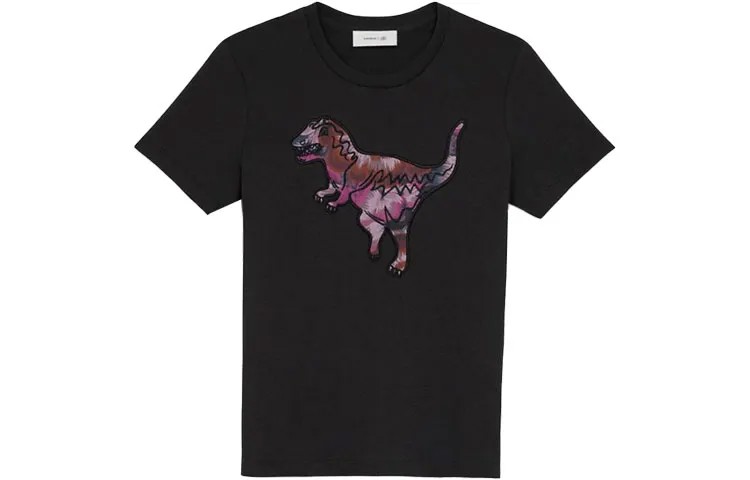 Футболка унисекс COACH, цвет Black