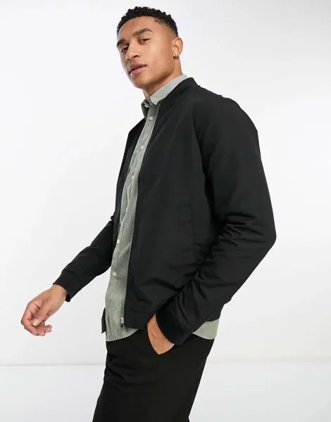 Черный бомбер Jack & Jones Originals