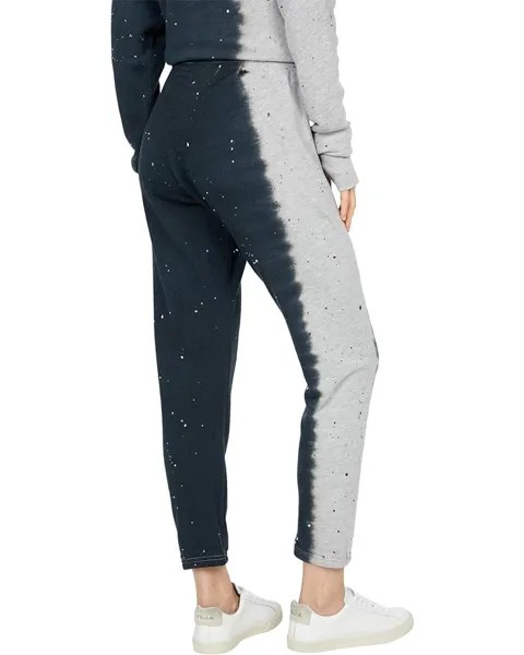 Брюки Michael Lauren Nate Crop Sweatpants, цвет Smoke Splatter