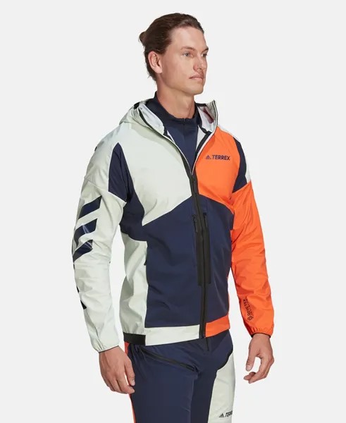 Лыжная туристическая куртка adidas Terrex, оранжевый