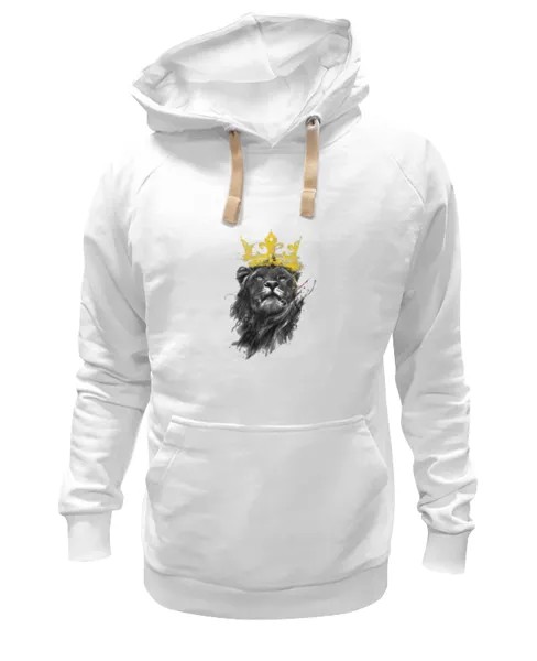 Худи унисекс Printio Lion king белое 2XL