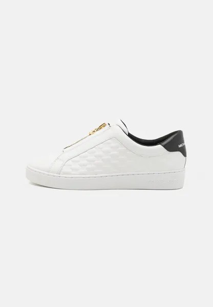 Кроссовки на шнуровке KEATON ZIP SLIP ON MICHAEL Michael Kors, белый