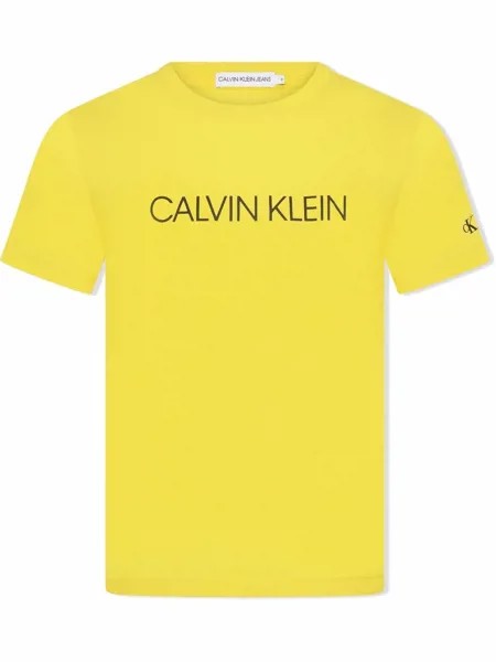 Calvin Klein Kids футболка с логотипом