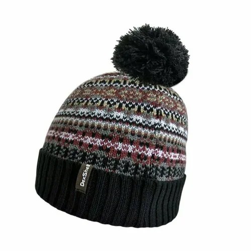 Шапка бини DexShell Шапка водонепроницаемая Dexshell Beanie Fair Isle, DH362BH разноцветная L/XL 58-60 см, DH362BHLXL, размер L/XL, красный