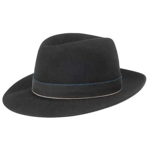 Шляпа Christys, размер 56, черный
