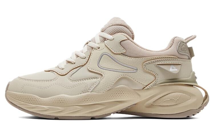 Кроссовки PEAK Chunky Sneakers Women's Low-top Beige, бежевый