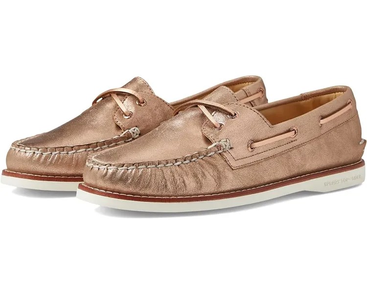 Топсайдеры Sperry Gold Cup A/O 2-Eye Leather, цвет Copper