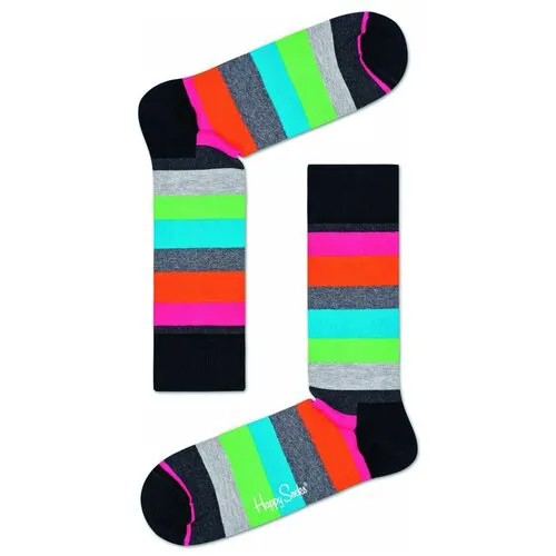 Носки  унисекс Happy Socks, 1 пара, классические, размер 25, мультиколор