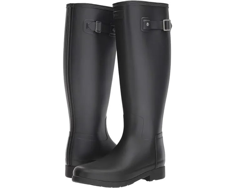Ботинки Hunter Original Refined Wide Calf Rain Boot Matte, черный