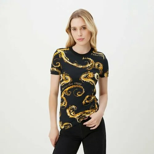 Футболка Versace Jeans Couture, размер S, черный
