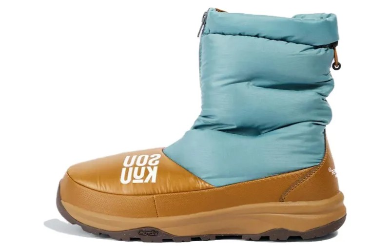 Зимние ботинки унисекс серии THE NORTH FACE SOUKUU, Mystery Ink/Crew Yellow/Gum