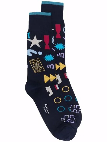 PAUL SMITH носки с логотипом