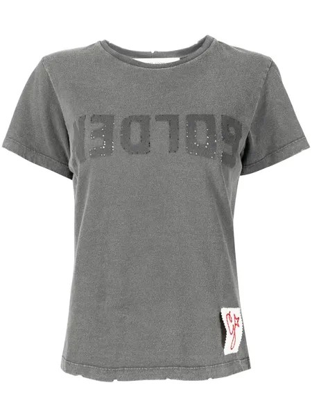 Golden Goose футболка с логотипом