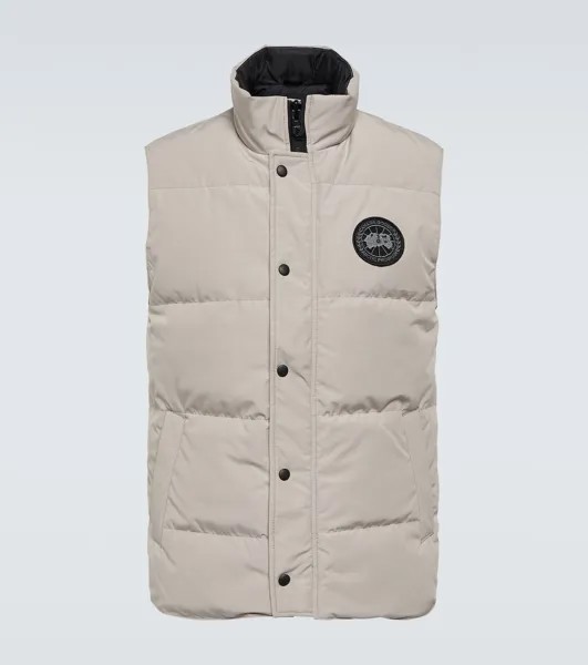 Пуховик Black Label Garson Canada Goose, бежевый