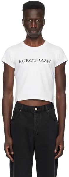 Белая футболка Сиона Eytys, цвет Eurotrash white