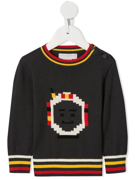 Stella McCartney Kids джемпер вязки интарсия